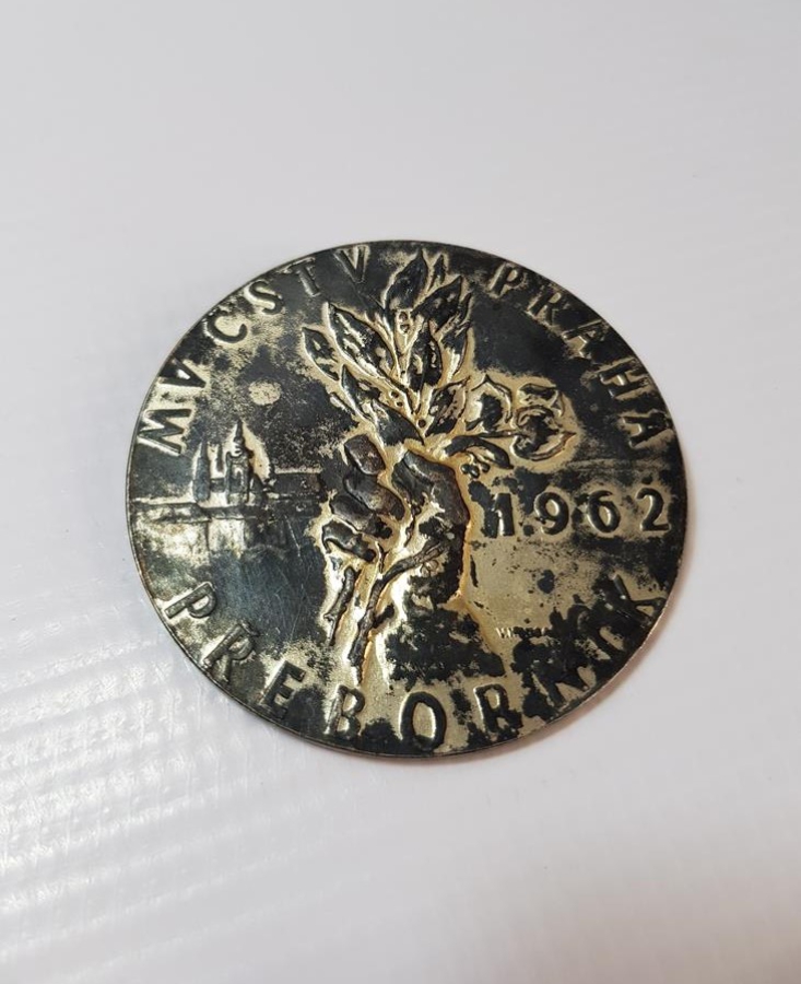 1962 TARİHLİ ÇEKOSLOVAKYA SPOR MADALYASI