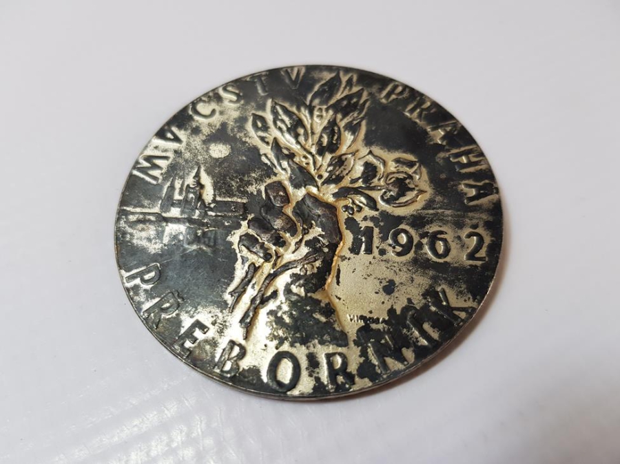 1962 TARİHLİ ÇEKOSLOVAKYA SPOR MADALYASI