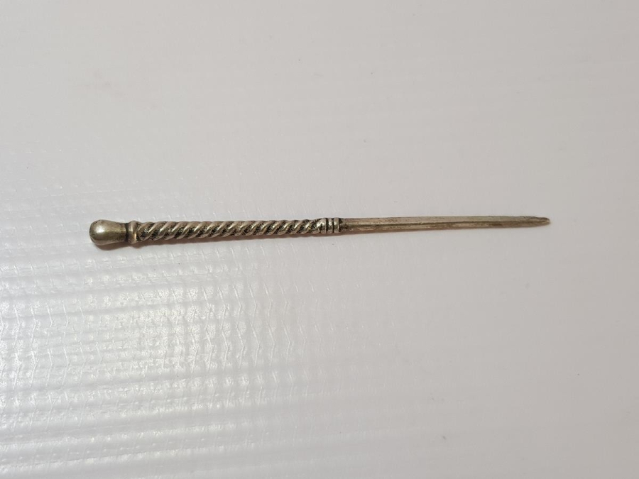 OSMANLI DÖNEMİ ÇOK NADİR GÜMÜŞ SAÇ İĞNESİ