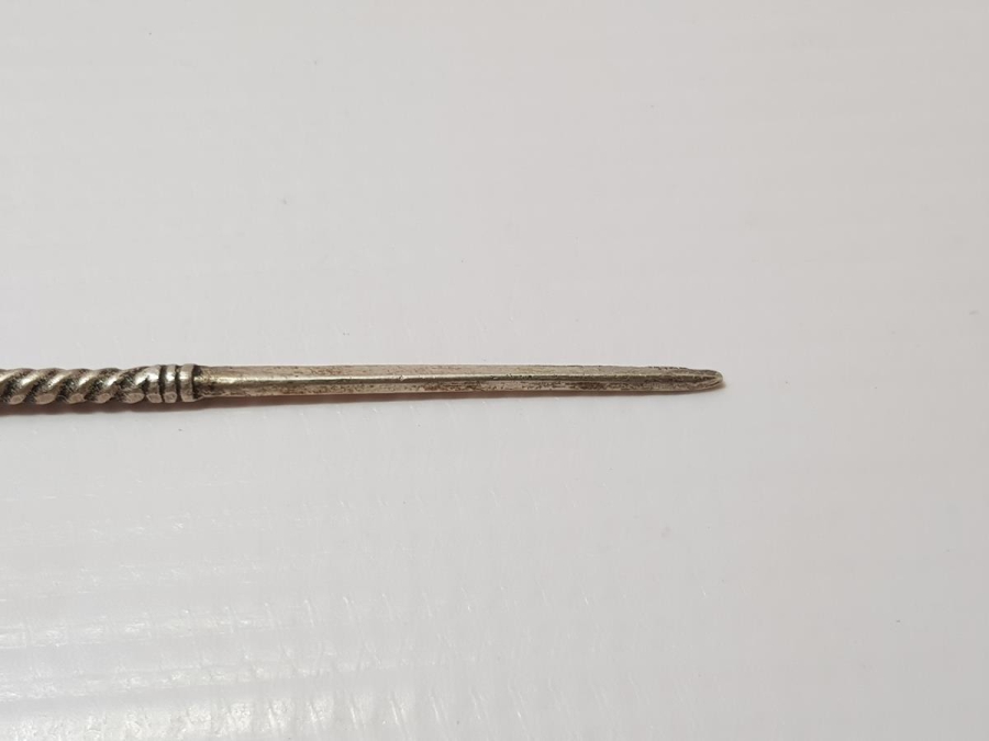 OSMANLI DÖNEMİ ÇOK NADİR GÜMÜŞ SAÇ İĞNESİ