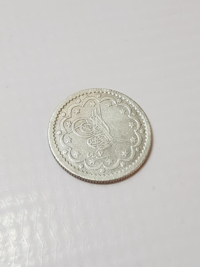 SULTAN ABDÜLAZİZ DÖNEMİ GÜMÜŞ 5 KURUŞ MECİDİYE - NADİR