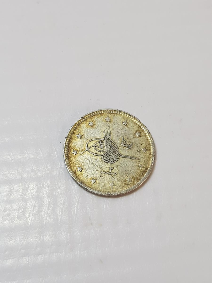 SULTAN MEHMET REŞAD HAN DÖNEMİ NADİR 2 KURUŞ GÜMÜŞ PARA
