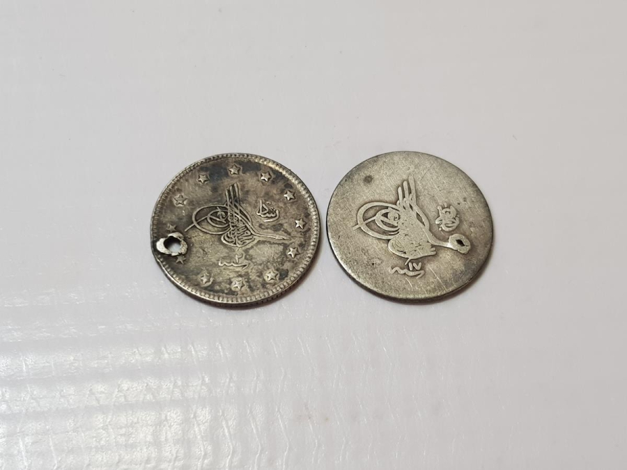 SULTAN ABDÜLHAMİD HAN VE MEHMET REŞAT HAN DÖNEMİ GÜMÜŞ 1 KURUŞLAR