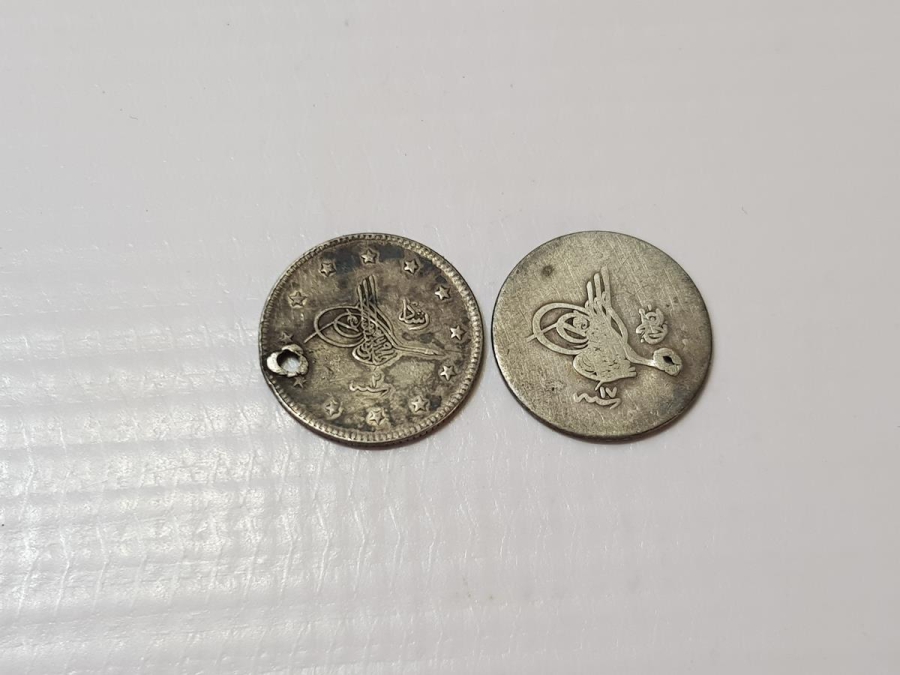 SULTAN ABDÜLHAMİD HAN VE MEHMET REŞAT HAN DÖNEMİ GÜMÜŞ 1 KURUŞLAR
