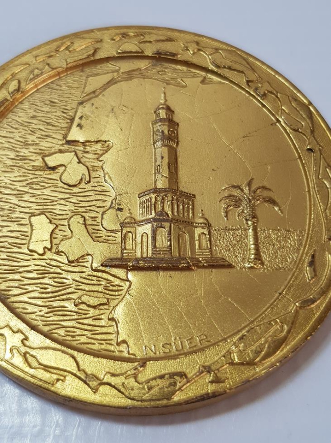 1972 İZMİR 31. BALKAN OYUNLARI ATLETİZM MADALYASI