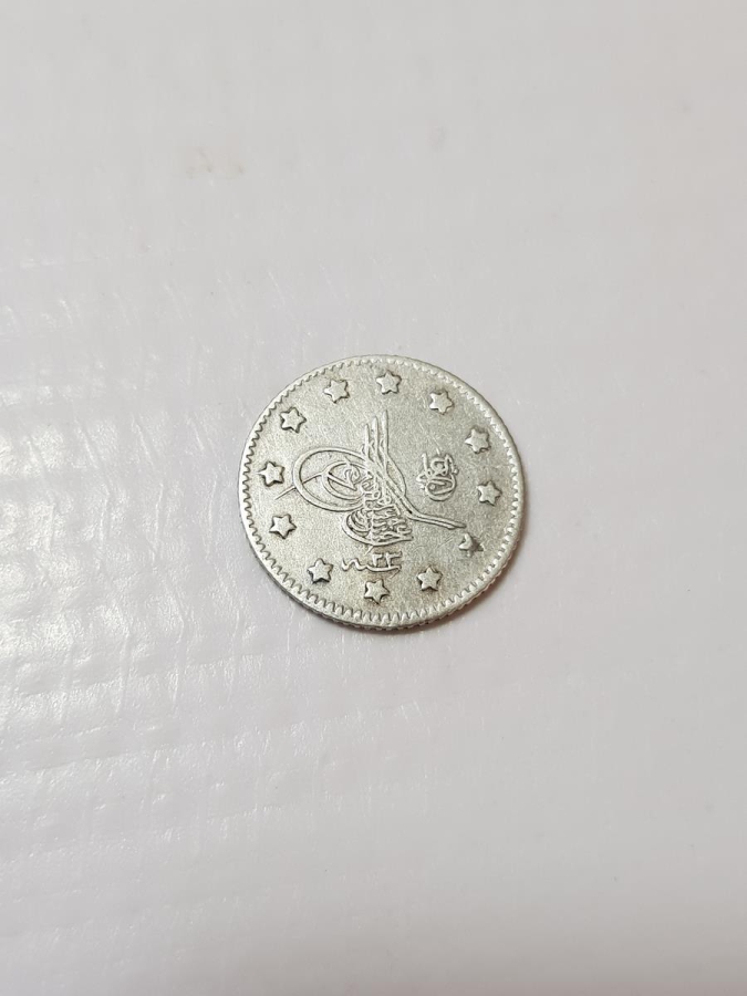 SULTAN ABDÜLHAMİD HAN DÖNEMİ NADİR 1 KURUŞ MECİDİYE GÜMÜŞ PARA