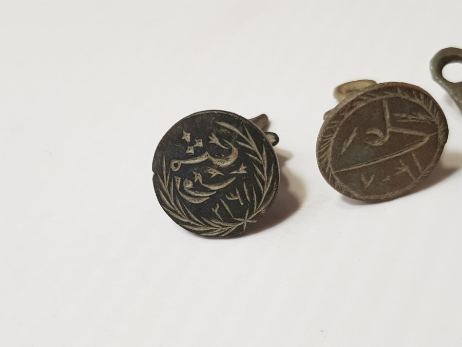 OSMANLI DÖNEMİ ÜÇ ADET ŞAHIS MÜHÜRÜ