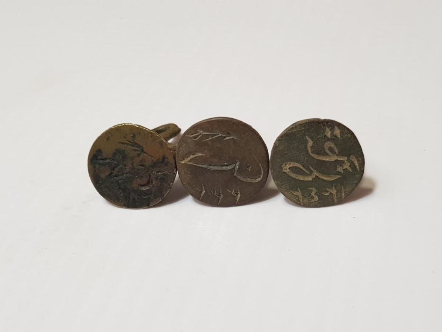 OSMANLI DÖNEMİ ÜÇ ADET MÜHÜR