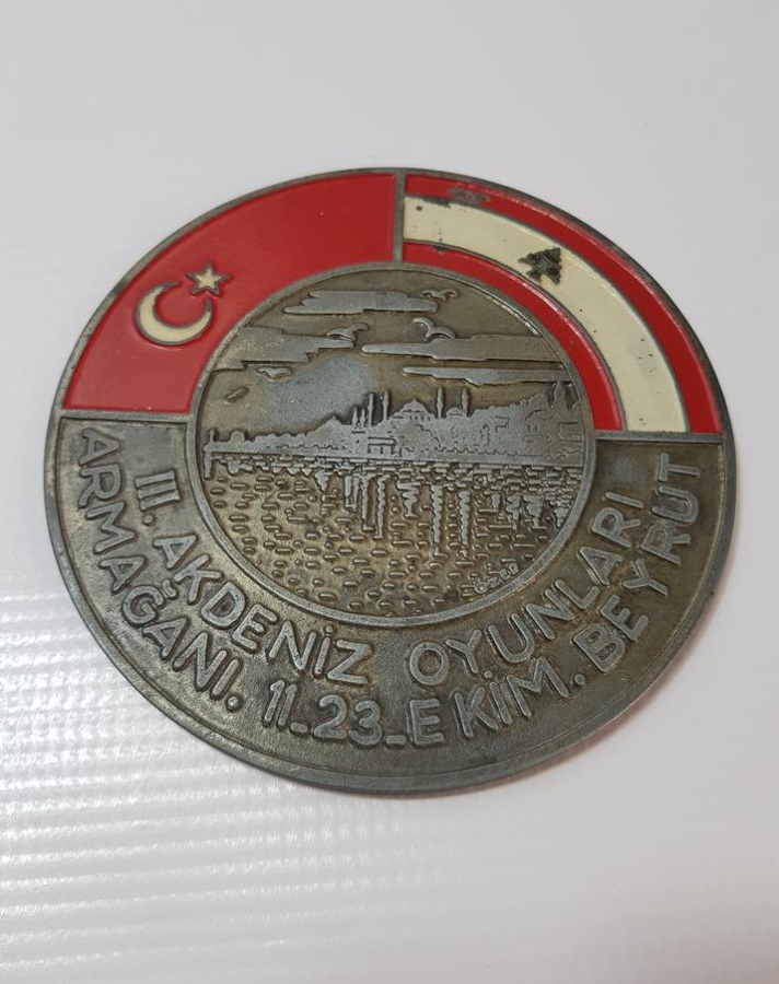 1959 AKDENİZ OYUNLARI MADALYASI