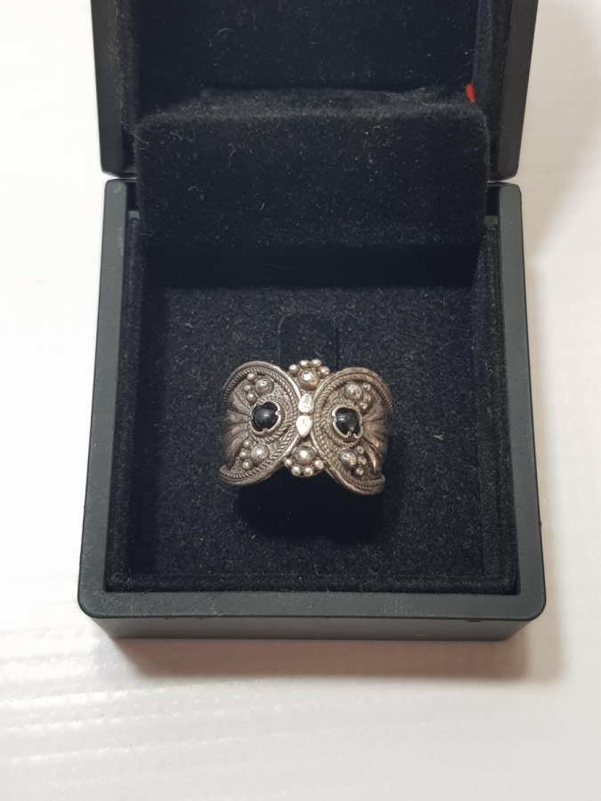 OLTU TAŞLI GÜMÜŞ BAYAN YÜZÜĞÜ