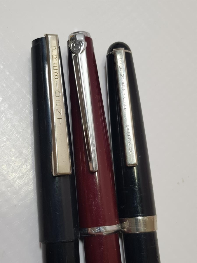 KOLEKSİYONLUK ÜÇ ADET DOLMA KALEM