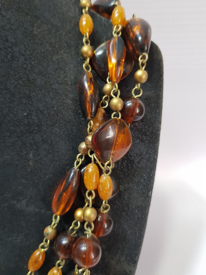 DAMLA KEHRİBAR GÖRÜNÜMLÜ GERDANLIK