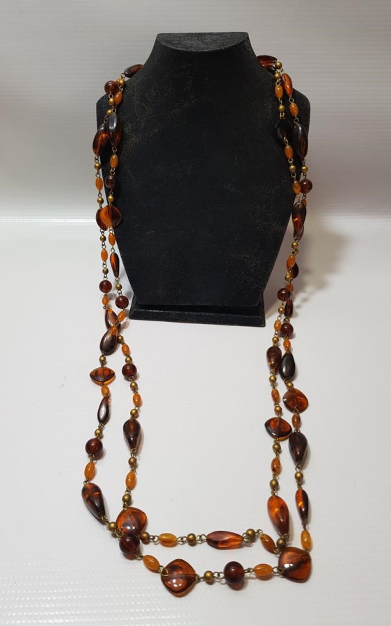 DAMLA KEHRİBAR GÖRÜNÜMLÜ GERDANLIK