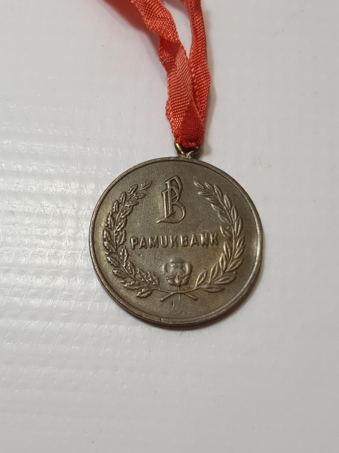 1938 ATATÜRK'ÜN VEFATI ANISINA BASILMIŞ NADİR PAMUKBANK MADALYONU