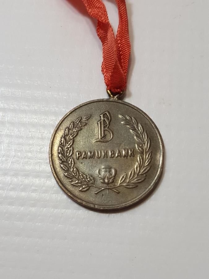 1938 ATATÜRK'ÜN VEFATI ANISINA BASILMIŞ NADİR PAMUKBANK MADALYONU