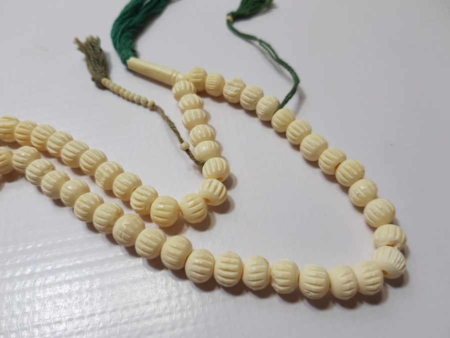 ANTİKA DEVE KEMİĞİ 99'LUK NAMAZ TESPİHİ