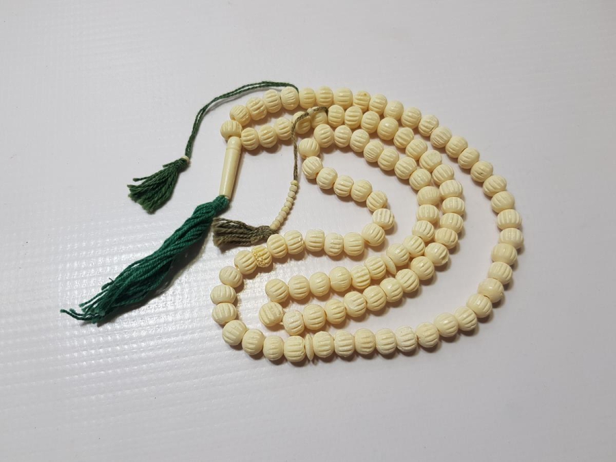 ANTİKA DEVE KEMİĞİ 99'LUK NAMAZ TESPİHİ