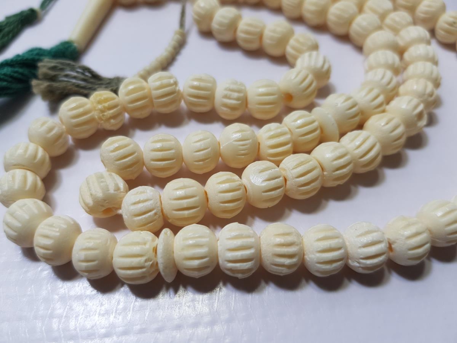 ANTİKA DEVE KEMİĞİ 99'LUK NAMAZ TESPİHİ