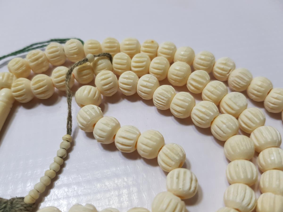 ANTİKA DEVE KEMİĞİ 99'LUK NAMAZ TESPİHİ