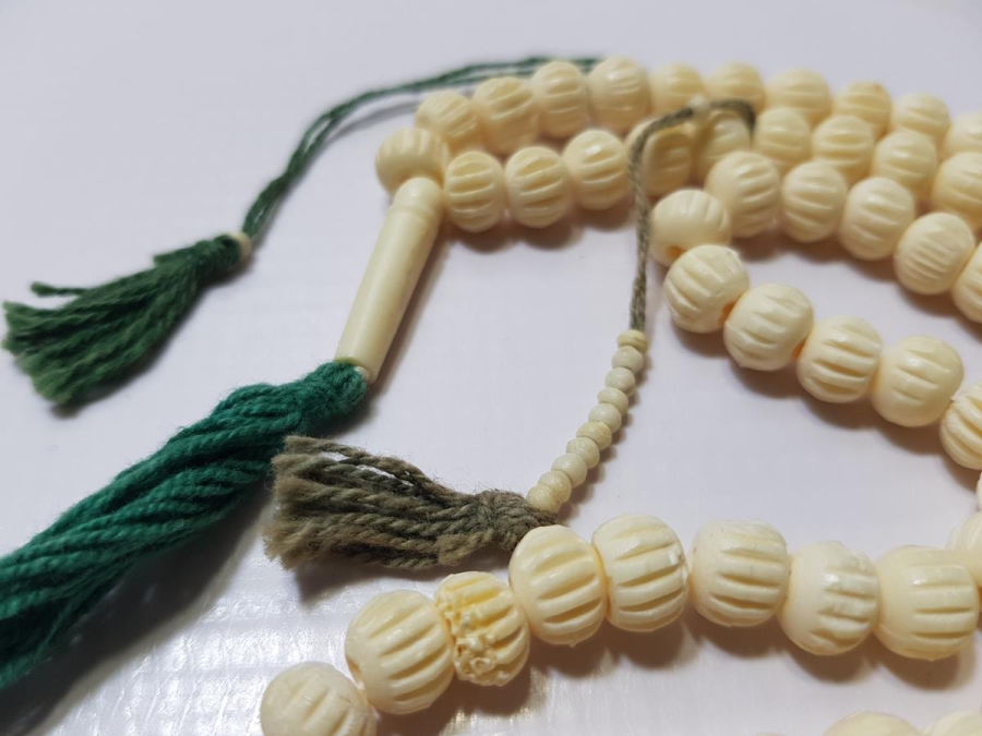 ANTİKA DEVE KEMİĞİ 99'LUK NAMAZ TESPİHİ