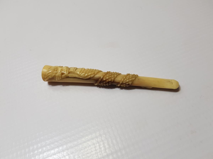 ANTİKA KEMİK SİGARA AĞIZLIĞI