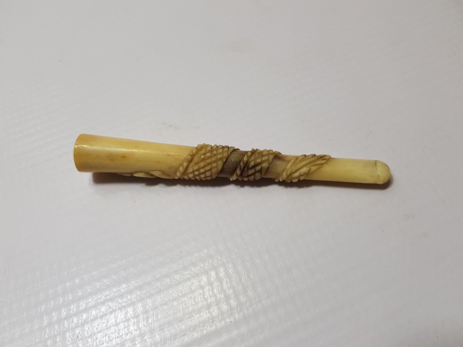 ANTİKA KEMİK SİGARA AĞIZLIĞI