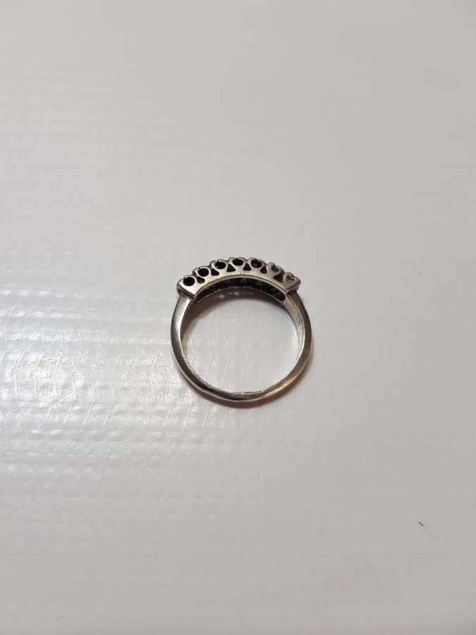 ANTİKA YEDİ TAŞ PIRLANTA YÜZÜK