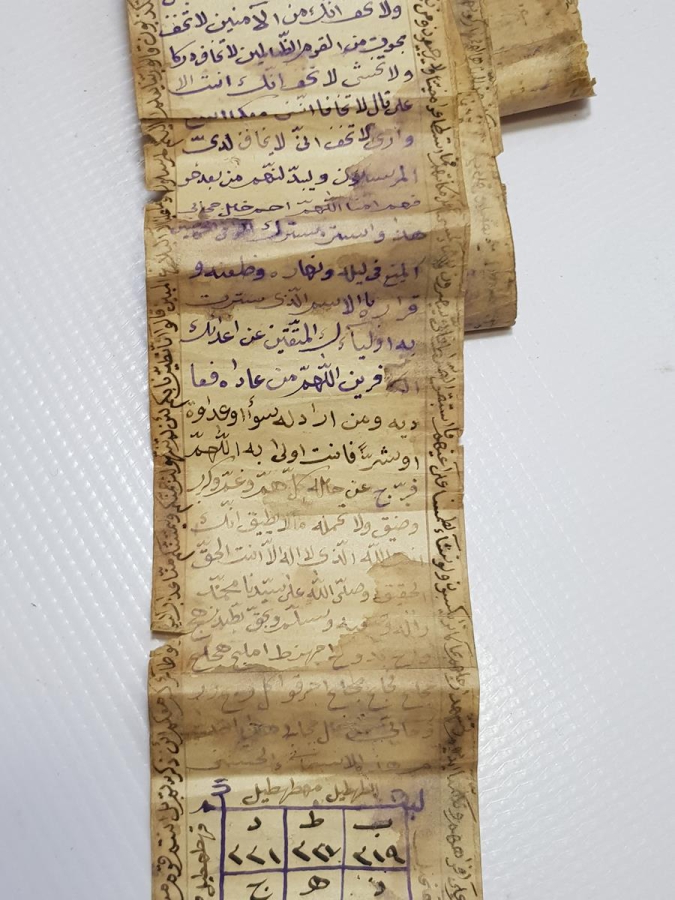 OSMANLI DÖNEMİ ÜZERİNDE RESİMLER BULUNAN ÇOK NADİR EL YAZMA HAMAYIL