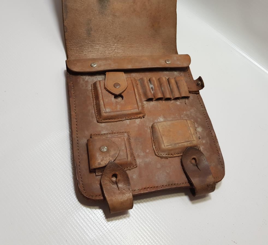 1. DÜNYA SAVAŞI DÖNEMİ NADİR HARİTACI SUBAY ÇANTASI