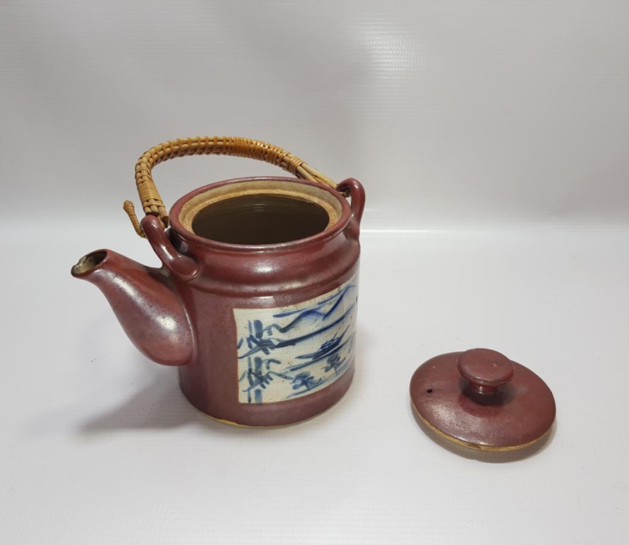 ANTİKA ÇİN YAPIMI PORSELEN ÇAYDANLIK