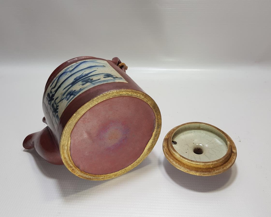 ANTİKA ÇİN YAPIMI PORSELEN ÇAYDANLIK