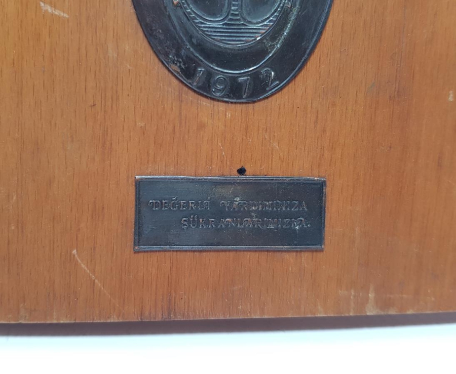 TÜRK DONANMA VAKFI PLAKET