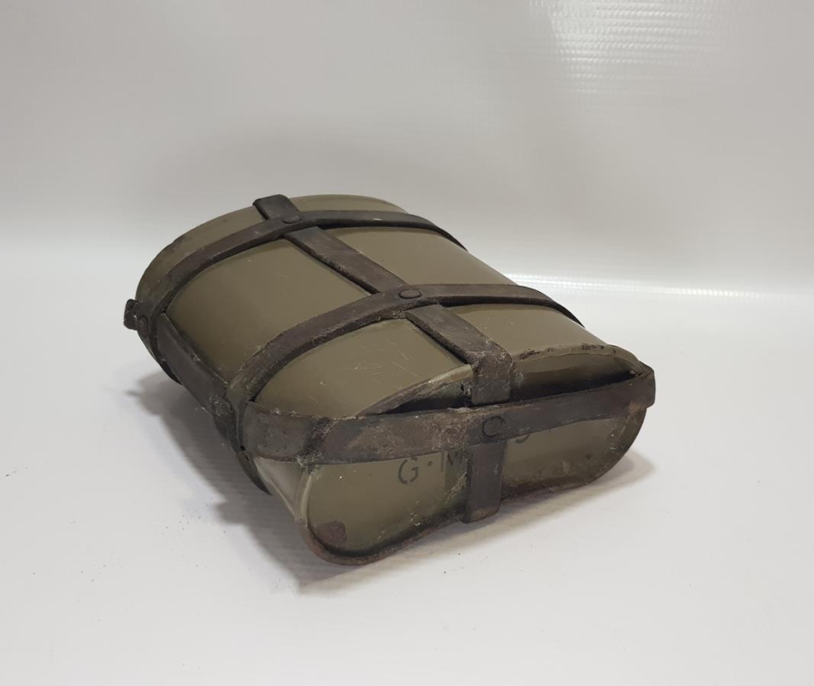 2. DÜNYA SAVAŞI 1941 TARİHLİ EMAYE MATARA