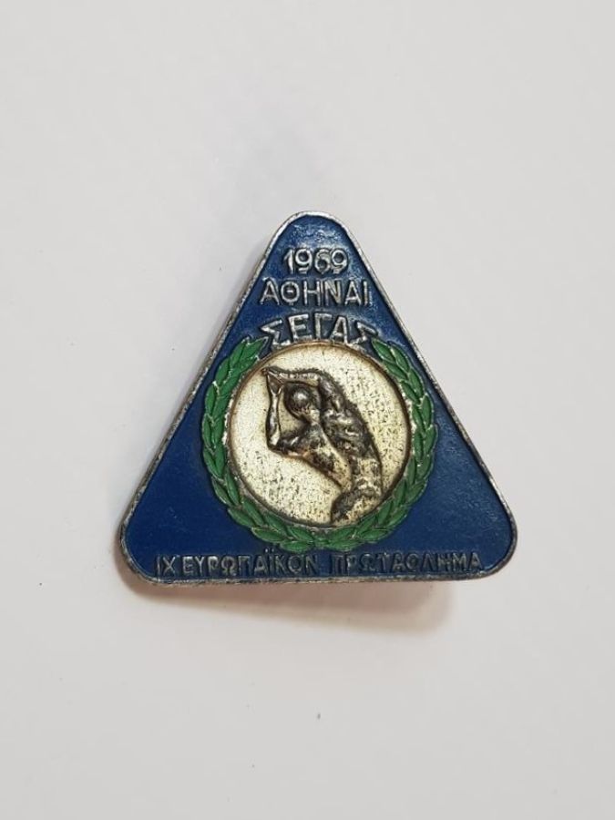 ATİNA 1969 AVRUPA ATLETİZM ŞAMPİYONASI NADİR ROZET