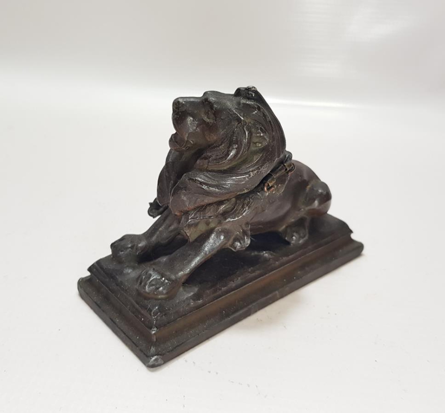 OSMANLI DÖNEMİ ASLAN FORMLU NADİR HOKKA VE DİVİTİ