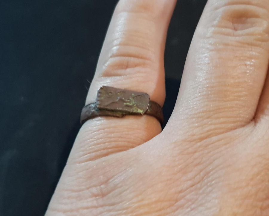 OSMANLI DÖNEMİ MEKKEİ MÜKERREME YAZILI NADİR YÜZÜK