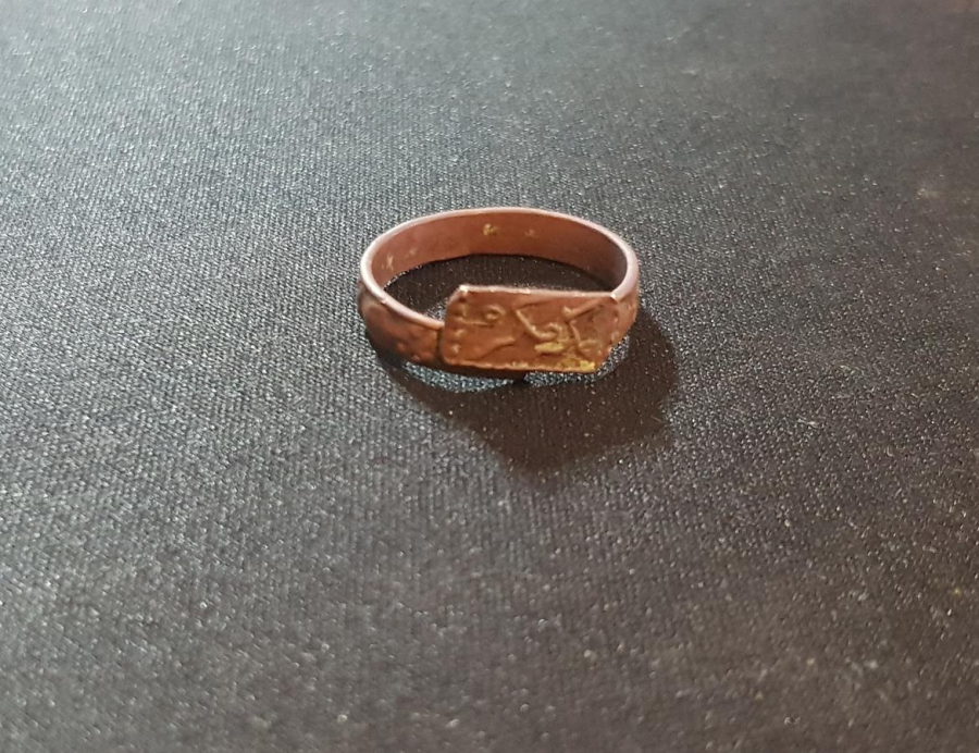 OSMANLI DÖNEMİ MEKKEİ MÜKERREME YAZILI NADİR YÜZÜK