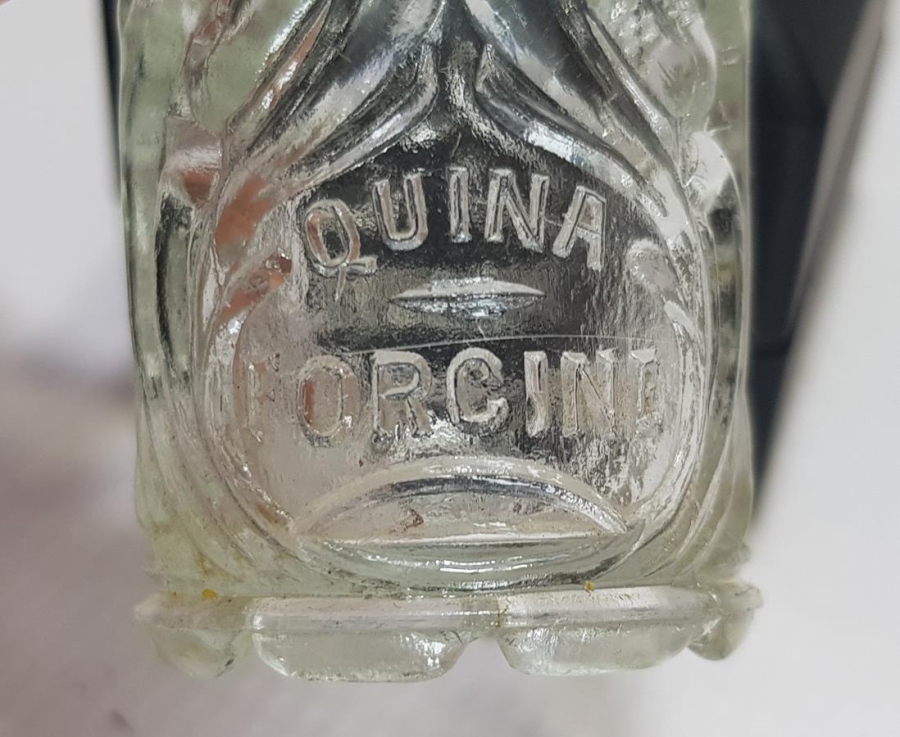 OSMANLICA YAZILI KINA FORSIN İLAÇ ŞİŞESİ