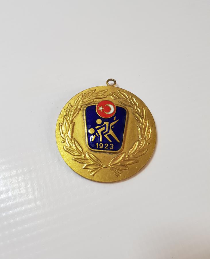 TÜRKİYE GÜREŞ FEDERASYONU MİNELİ MADALYA