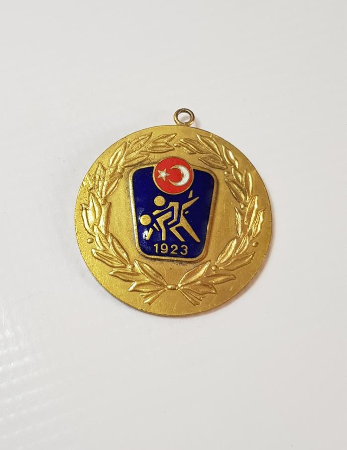 TÜRKİYE GÜREŞ FEDERASYONU MİNELİ MADALYA
