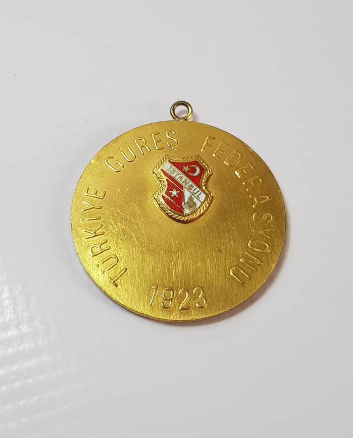 TÜRKİYE GÜREŞ FEDERASYONU MİNELİ MADALYA