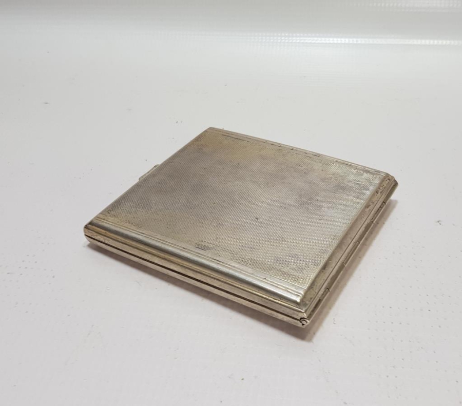 ANTİKA GÜMÜŞ KAPLAMA SİGARA TABAKASI