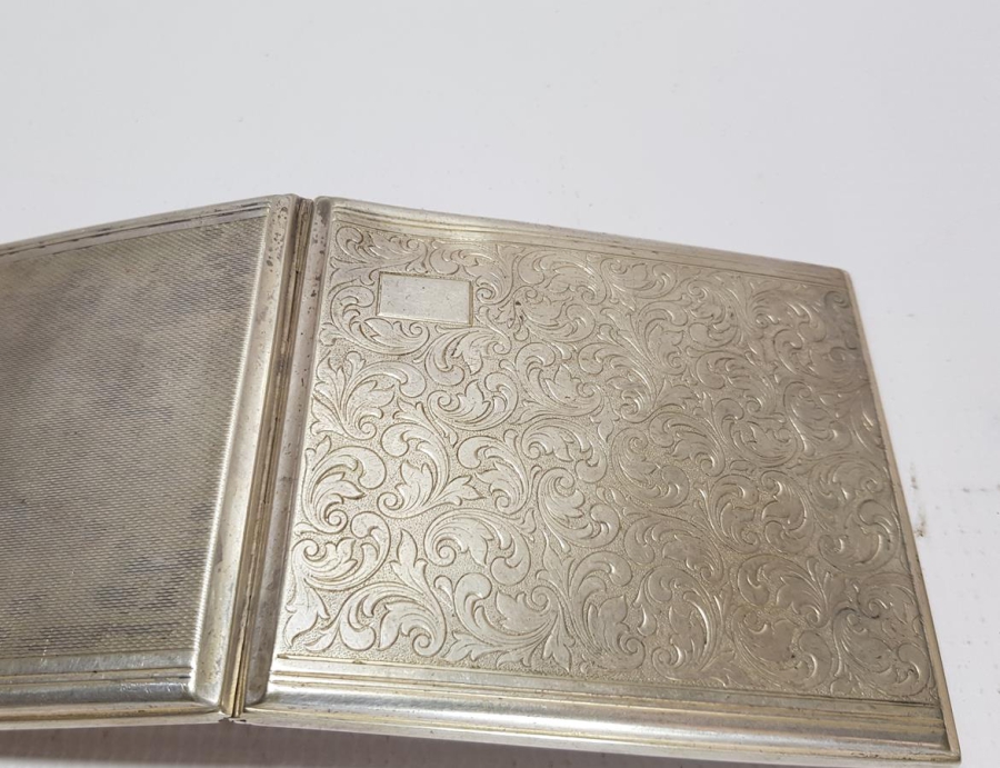 ANTİKA GÜMÜŞ KAPLAMA SİGARA TABAKASI