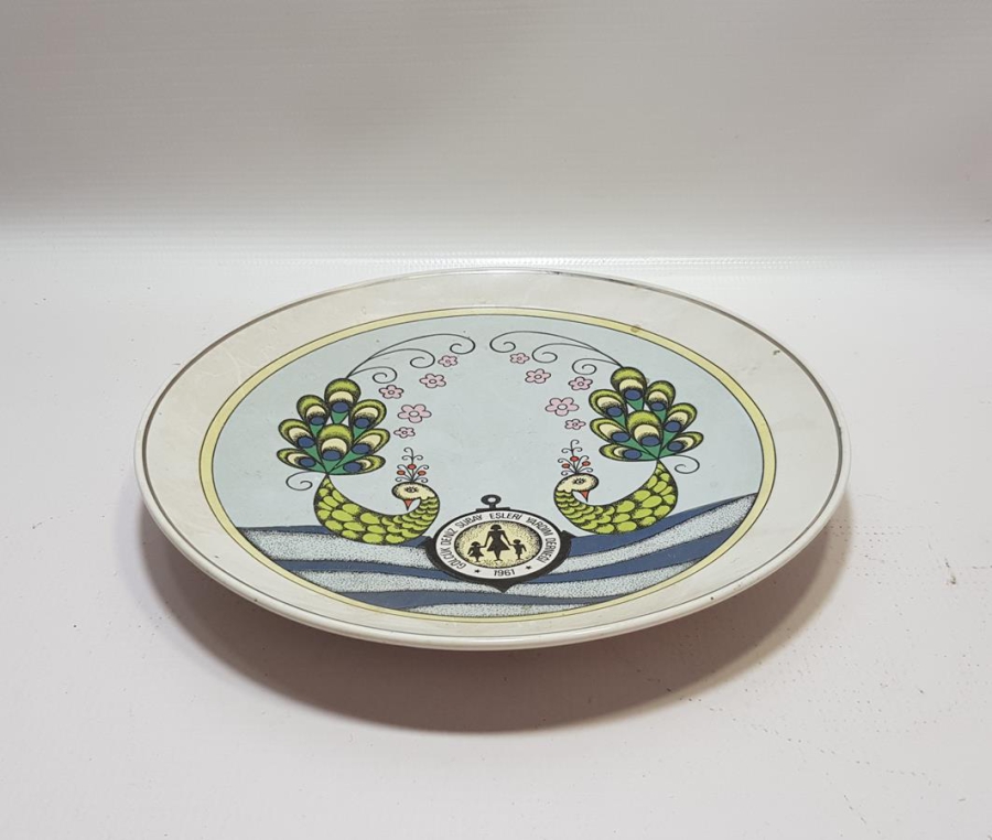 GÖLCÜK DENİZ SUBAY EŞLERİ YARDIM DERNEĞİ SERAMİK TABAK