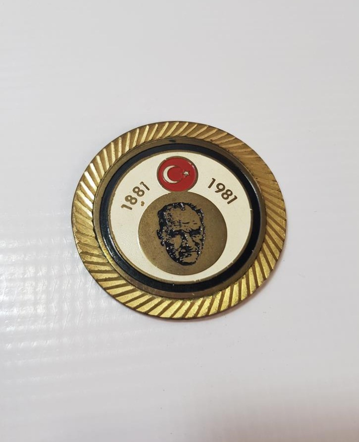 1881-1981 ATATÜRK'ÜN DOĞUMUNUN 100. YILI MADALYONU