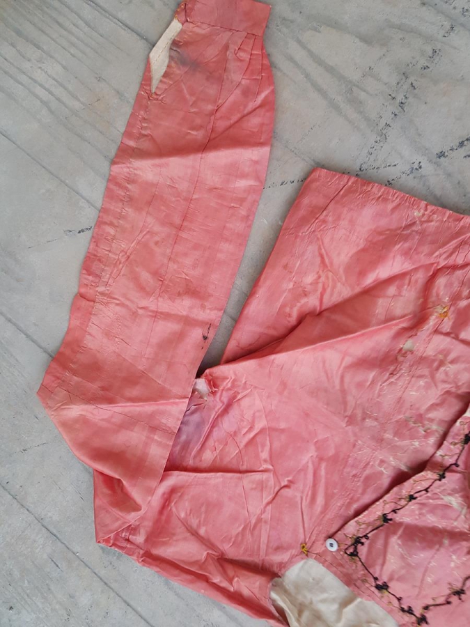 OSMANLI DÖNEMİ İPEK KADIN YELEĞİ