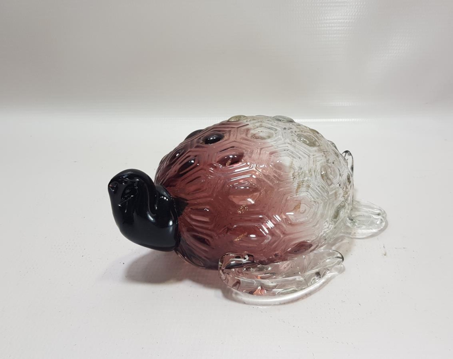 ANTİKA MURANO KAPLUMBAĞA BİBLOSU