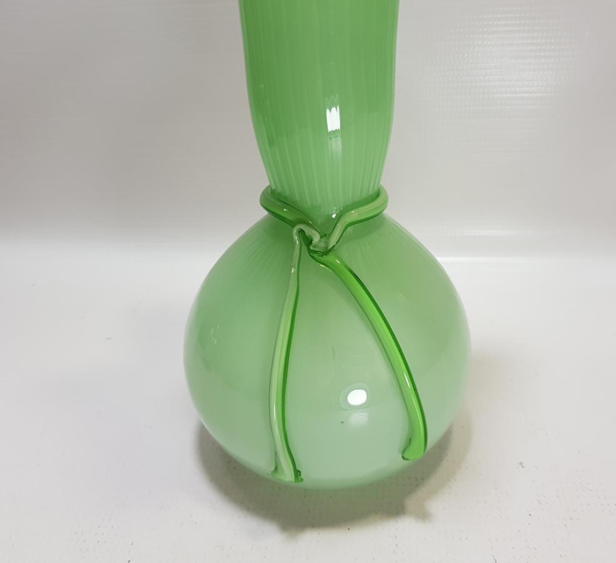 ANTİKA FIRFIRLI MURANO VAZO