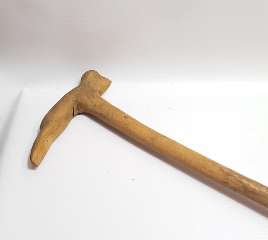 ANTİKA KUŞ FİGÜRLÜ BASTON