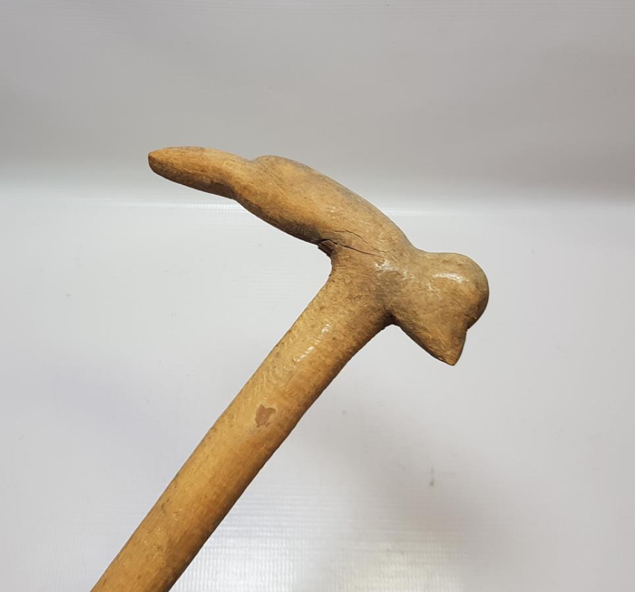 ANTİKA KUŞ FİGÜRLÜ BASTON